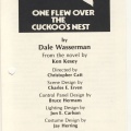 One Flew Over the Cuckoos Nest - cast